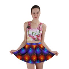 Background Colorful Abstract Mini Skirt