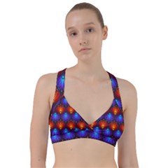 Background Colorful Abstract Sweetheart Sports Bra