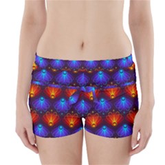 Background Colorful Abstract Boyleg Bikini Wrap Bottoms