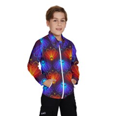 Background Colorful Abstract Kids  Windbreaker