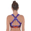 Background Colorful Abstract Cross Back Sports Bra View2