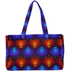 Background Colorful Abstract Canvas Work Bag