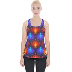 Background Colorful Abstract Piece Up Tank Top by HermanTelo