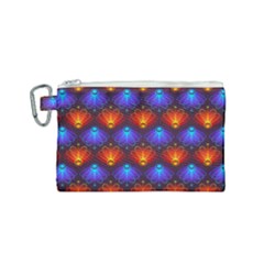 Background Colorful Abstract Canvas Cosmetic Bag (small)