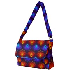 Background Colorful Abstract Full Print Messenger Bag