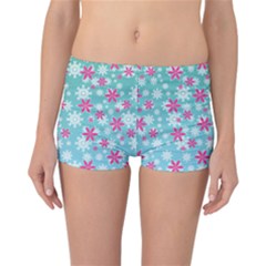 Background Frozen Fever Reversible Boyleg Bikini Bottoms