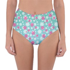 Background Frozen Fever Reversible High-waist Bikini Bottoms