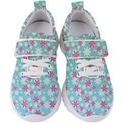 Background Frozen Fever Kids  Velcro Strap Shoes by HermanTelo