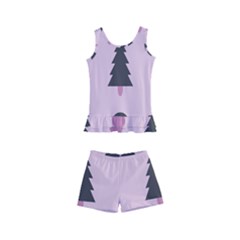 Christmas Tree Fir Den Kids  Boyleg Swimsuit