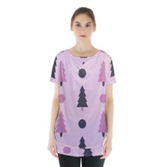 Christmas Tree Fir Den Skirt Hem Sports Top