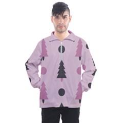 Christmas Tree Fir Den Men s Half Zip Pullover