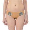 Flowers Screws Rounds Circle Hipster Bikini Bottoms View1