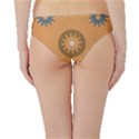 Flowers Screws Rounds Circle Hipster Bikini Bottoms View2