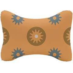 Flowers Screws Rounds Circle Seat Head Rest Cushion