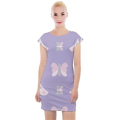 Butterfly Butterflies Merry Girls Cap Sleeve Bodycon Dress by HermanTelo