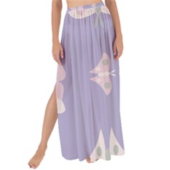 Butterfly Butterflies Merry Girls Maxi Chiffon Tie-up Sarong by HermanTelo