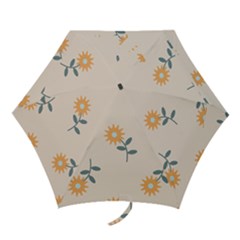 Flowers Continuous Pattern Nature Mini Folding Umbrellas by HermanTelo