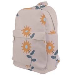 Flowers Continuous Pattern Nature Classic Backpack