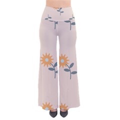 Flowers Continuous Pattern Nature So Vintage Palazzo Pants