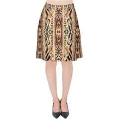 Safari Velvet High Waist Skirt by ArtworkByPatrick