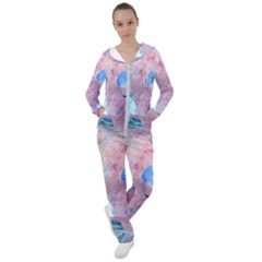 Abstract Clouds And Moon Women s Tracksuit