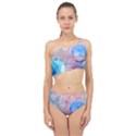 Abstract clouds and moon Spliced Up Two Piece Swimsuit View1