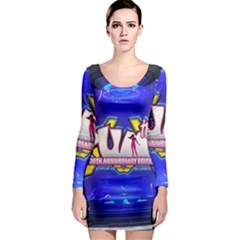 Pump Long Sleeve Bodycon Dress by pumpndance