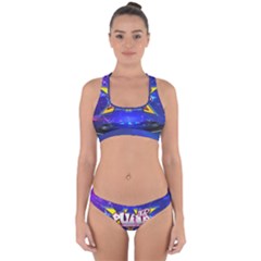 Pump Cross Back Hipster Bikini Set by pumpndance