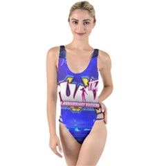 Pump High Leg Strappy Swimsuit by pumpndance