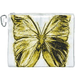 Butterfly Canvas Cosmetic Bag (xxxl) by FreeShippingWorldwide