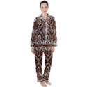 Animal Satin Long Sleeve Pyjamas Set View1