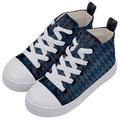 Try One More Time - Kids  Mid-top Canvas Sneakers by WensdaiAmbrose