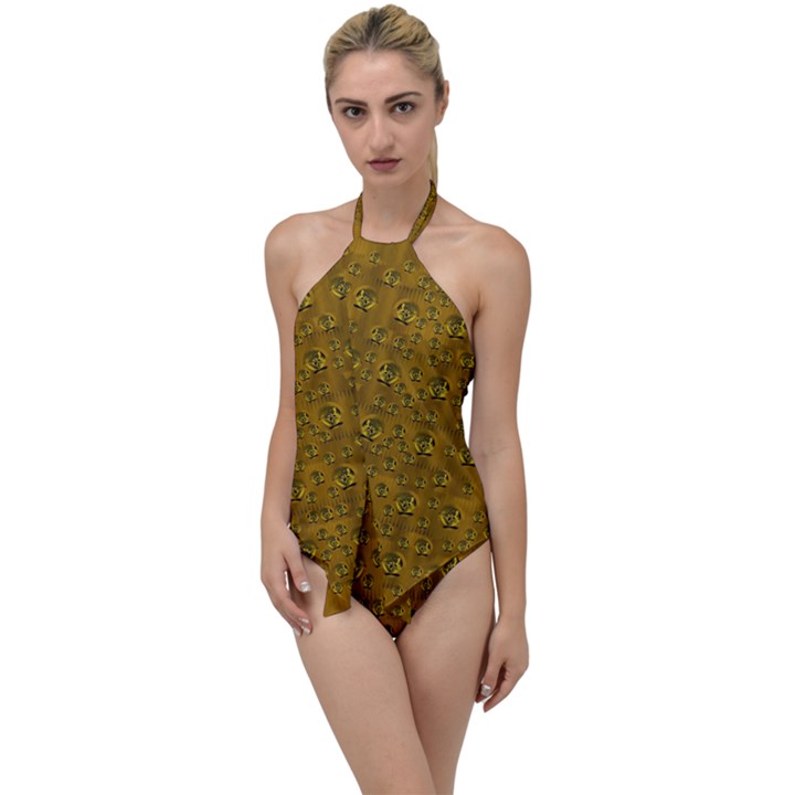 Freedom And Spectacular Butterflies Go with the Flow One Piece Swimsuit