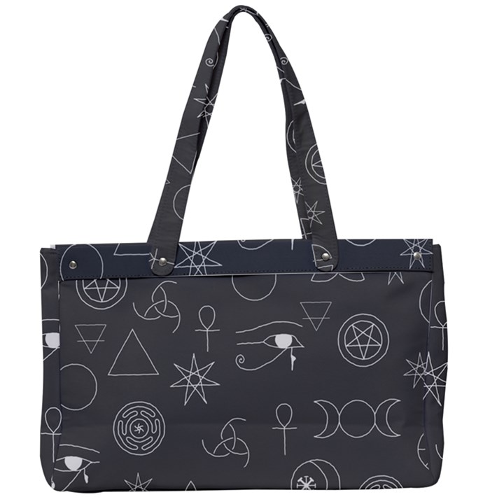 Witchcraft symbols  Canvas Work Bag