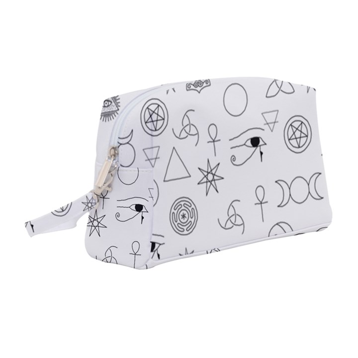 Witchcraft symbols  Wristlet Pouch Bag (Medium)