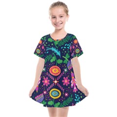 Get Busy Kids  Smock Dress by WensdaiAmbrose