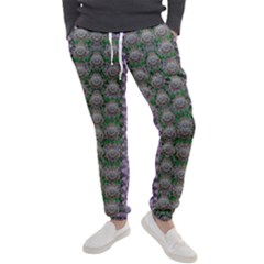 Decorative Juwel And Pearls Ornate Men s Jogger Sweatpants by pepitasart