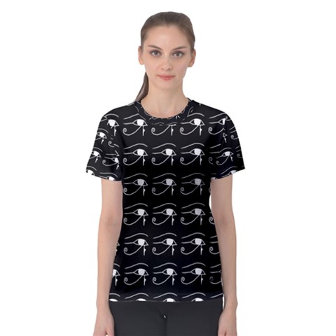 Witchcraft Symbols  Women s Sport Mesh Tee by Valentinaart