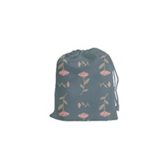 Florets Rose Flower Drawstring Pouch (xs)