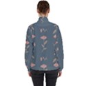 Florets Rose Flower Women s High Neck Windbreaker View2