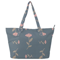 Florets Rose Flower Full Print Shoulder Bag