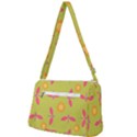 Dragonfly Sun Flower Seamlessly Front Pocket Crossbody Bag View2