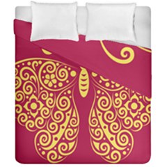 Butterfly Insect Bug Decoration Duvet Cover Double Side (california King Size)