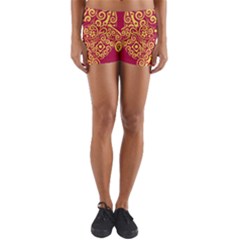 Butterfly Insect Bug Decoration Yoga Shorts