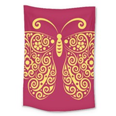 Butterfly Insect Bug Decoration Large Tapestry by HermanTelo