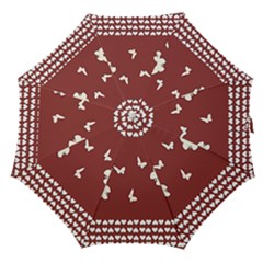 Heart Love Butterflies Animal Straight Umbrellas by HermanTelo