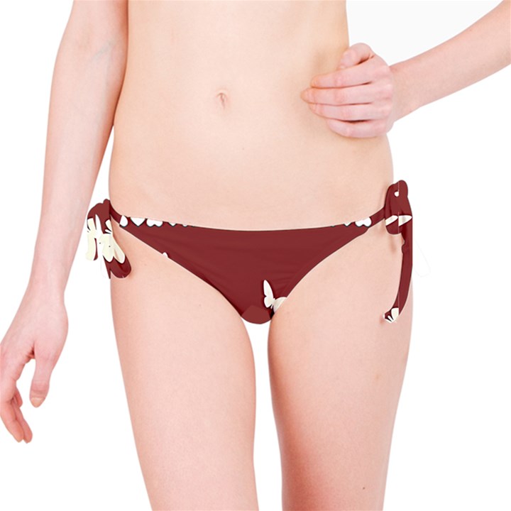 Heart Love Butterflies Animal Bikini Bottom