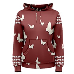 Heart Love Butterflies Animal Women s Pullover Hoodie