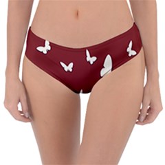 Heart Love Butterflies Animal Reversible Classic Bikini Bottoms by HermanTelo