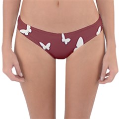 Heart Love Butterflies Animal Reversible Hipster Bikini Bottoms by HermanTelo